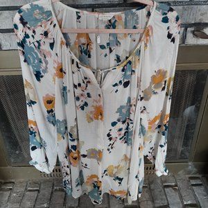 Lucky Brand Floral Top